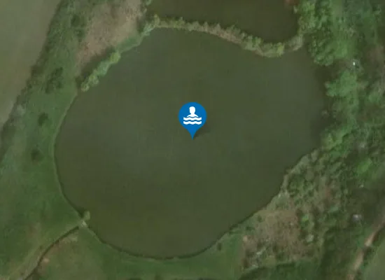 Satellite image of Habřina