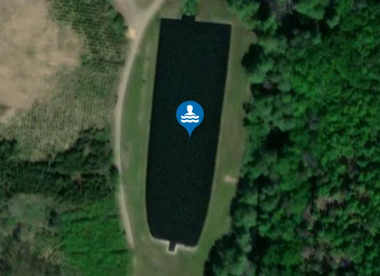 Satellite image of přírodní koupaliště