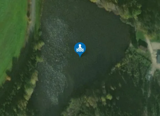 Satellite image of Koupaliště
