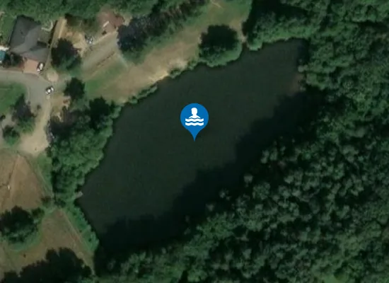 Satellite image of Žaba