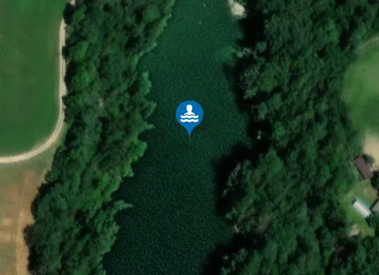 Satellite image of Maršovské jezírko