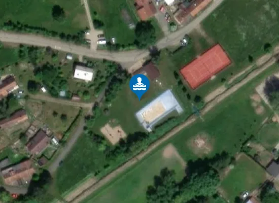 Satellite image of přírodní koupaliště