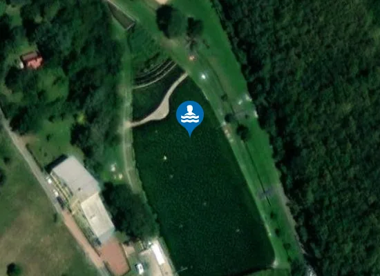 Satellite image of Přírodní koupací biotop Říčany