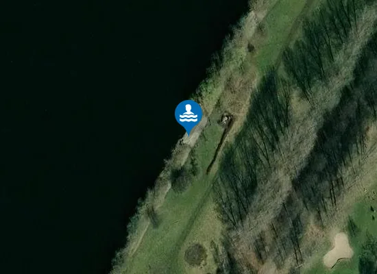 Satellite image of Nudistická pláž Braník
