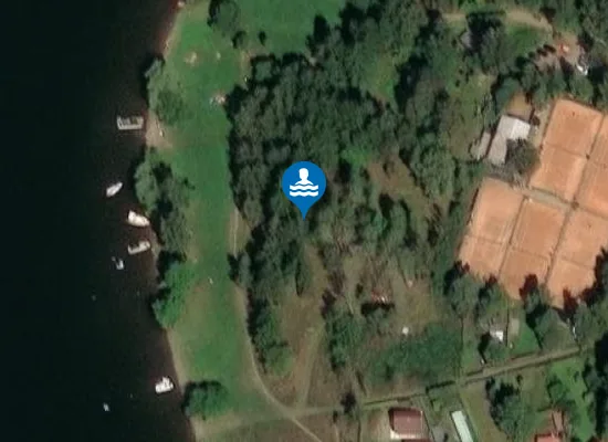 Satellite image of pláž pro veřejnost