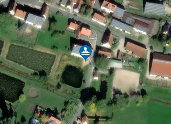 Satellite image of Strand Badeweiher Frickenhöchstadt