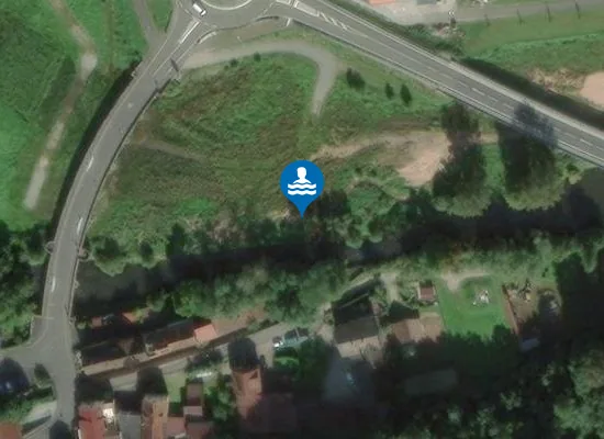 Satellite image of "statt-Strand" Stadt Rieneck