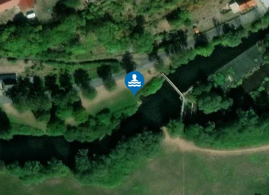 Satellite image of Schwimmeinstieg Diemel
