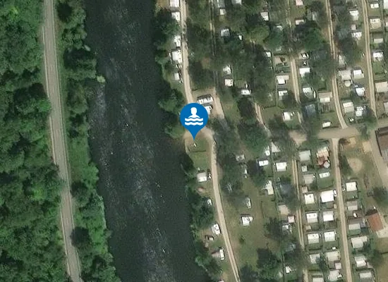 Satellite image of Flussbad