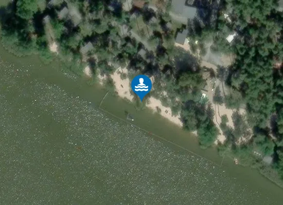 Satellite image of Freibad Zschorna