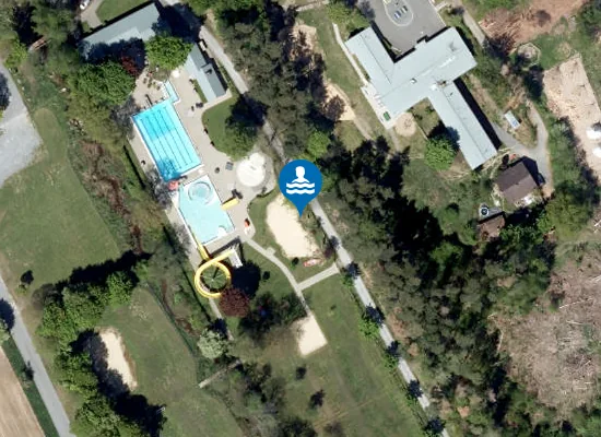 Satellite image of Biber Beach