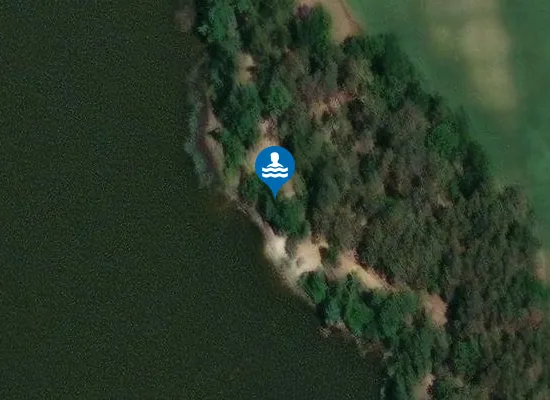 Satellite image of FKK-Bereich