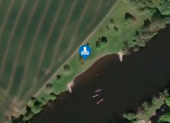 Satellite image of Flussbad Etterzhausen