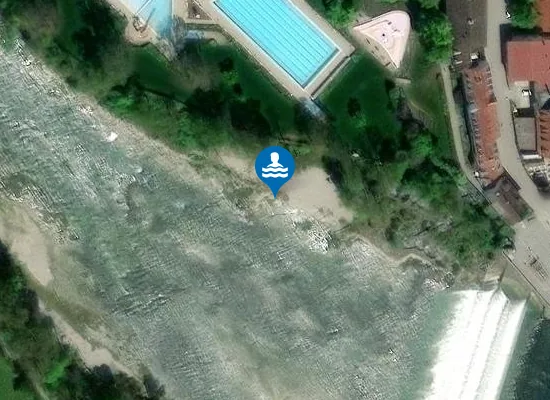Satellite image of Lechstrand