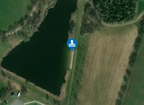 Satellite image of Naturbadeteich Bierwiesenteich