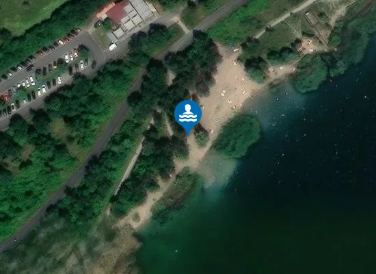 Satellite image of Wolteritzer Strand