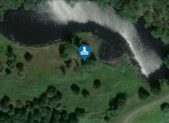 Satellite image of Badestelle Rüterberger Brack