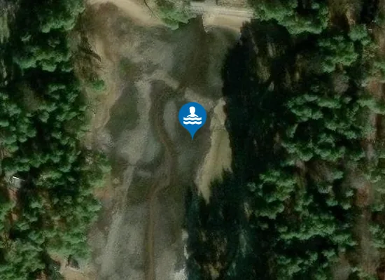 Satellite image of Badestelle Weixdorf