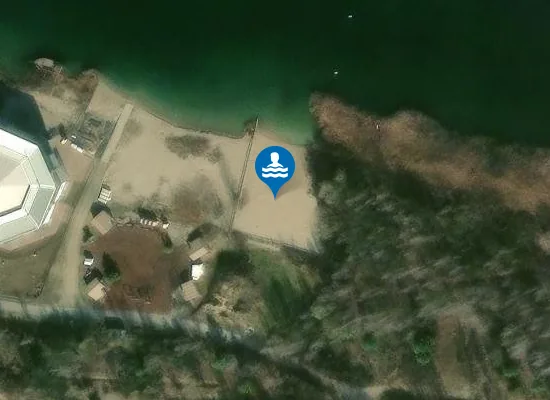 Satellite image of Hundestrand