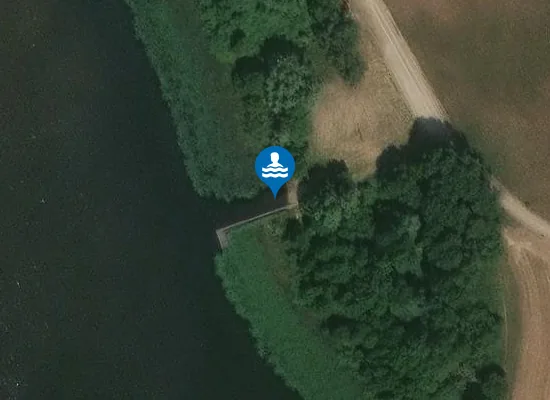Satellite image of Badestelle