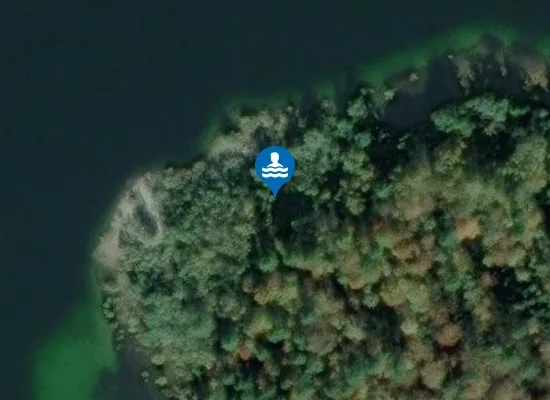Satellite view of FKK Badestelle