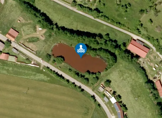 Satellite image of Badeweiher Beerbach