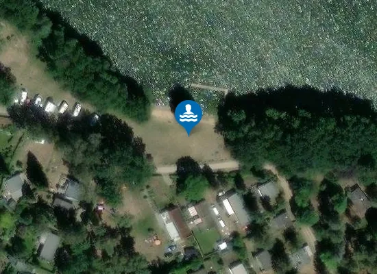 Satellite image of Badestrand Netzen