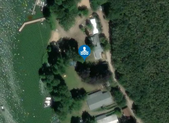 Satellite image of Strandbad Lehnin