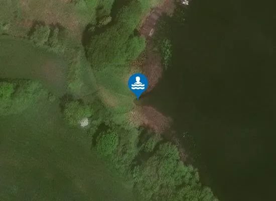 Satellite image of Badestelle Rottensdorf