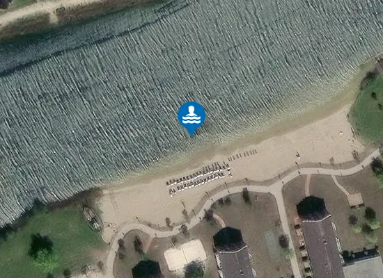 Satellite image of BADESTELLE DORF WANGERLAND