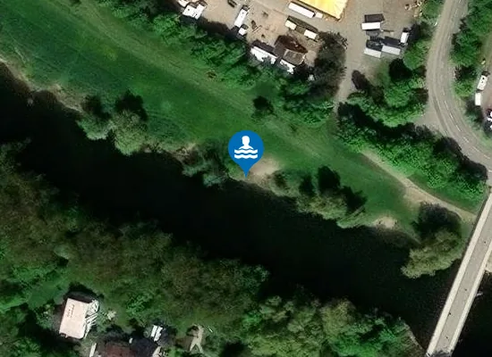 Satellite image of Badestelle