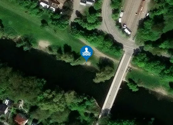 Satellite image of Badestelle