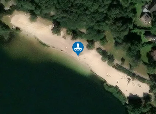 Satellite image of Badestrand