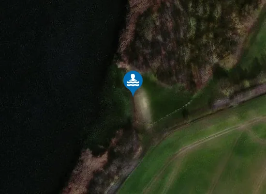 Satellite image of Badestelle Plath - Plather See