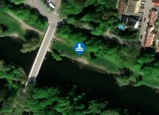 Satellite image of Badestelle