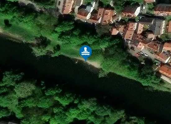 Satellite image of Badestelle