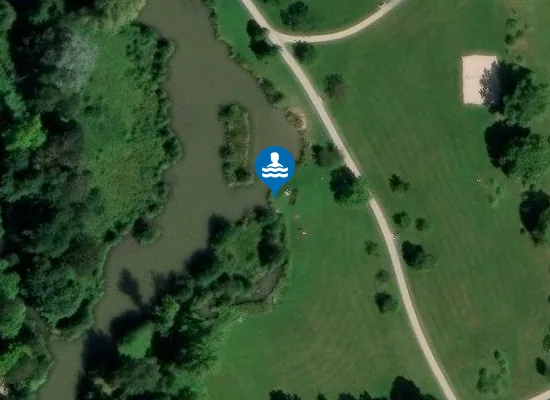 Satellite image of Saalestrand