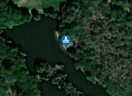 Satellite image of Badestelle Fennsee
