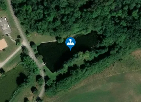 Satellite image of Badeweiher Colmberg