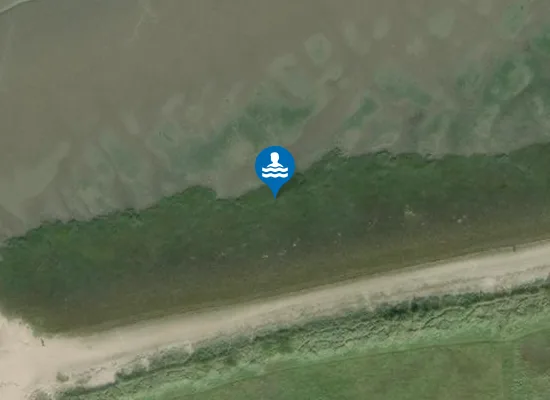 Satellite image of NORDSEESTRAND HOOKSIEL FKK STRAND
