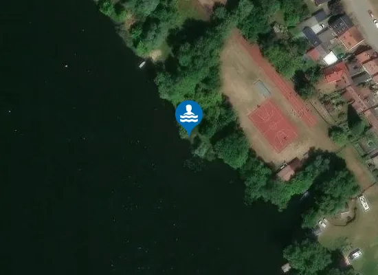 Satellite image of Hundestrand