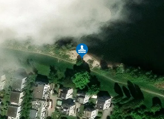 Satellite image of Badestelle