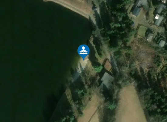 Satellite image of Badeteich Tanna