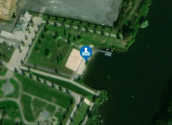 Satellite image of BuGa Beach
