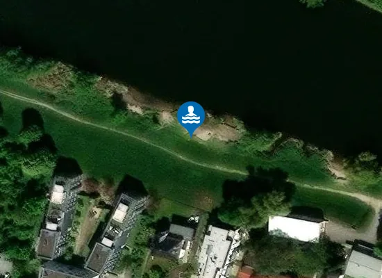 Satellite image of Badestelle