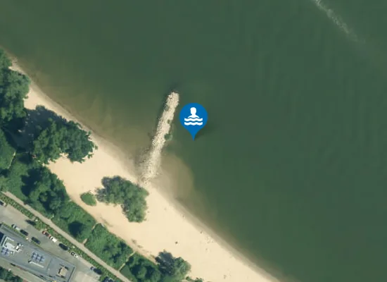 Satellite image of Paradiesstrand