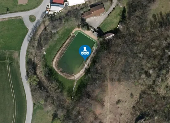 Satellite image of Naturteich Döbritz