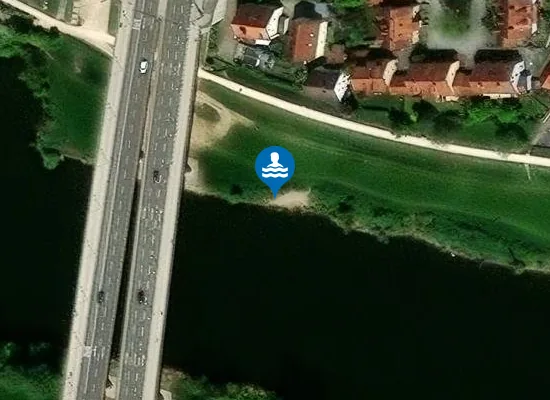 Satellite image of Badestelle