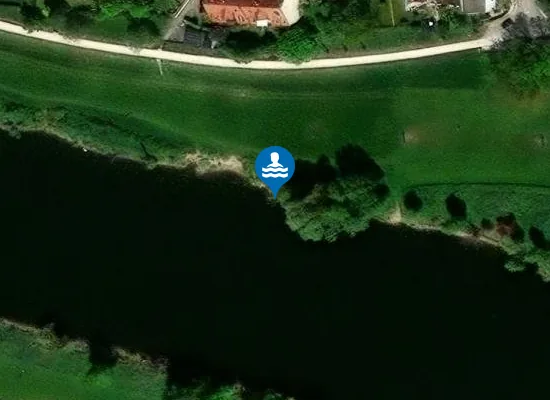 Satellite image of Badestelle