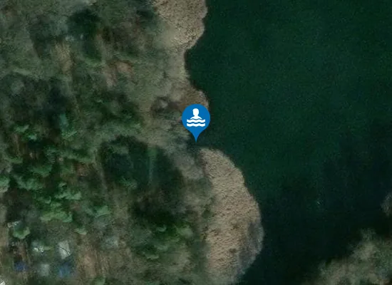Satellite image of Badestelle